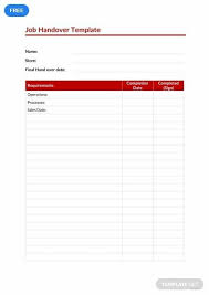 Properly Do A Job Handover With This Well Formatted Report Template That Is Easy To Edit And Fully Customizable Graphic Design Resume Templates Report Template
