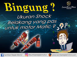 Jual shock belakang supra fit new s revo supra x 125. Ukuran Shock Belakang Motor Matic