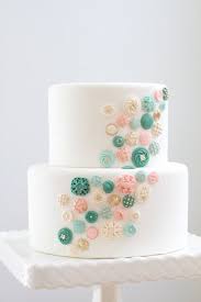 Edible Buttons Cake Decor Button Cake Sewing Cake Contemporary Wedding Cakes