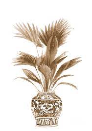 Check spelling or type a new query. China Vase With Palm Leaves Beige Digital Art By Green Palace