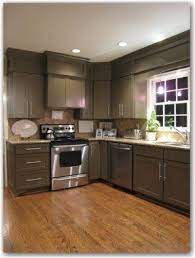 Avoid sealing the soffit cabinet doors as they have to be accessible for future repair works. Bronze Cabinets Ideas On Foter Kitchen Soffit Kitchen Design Kitchen Remodel
