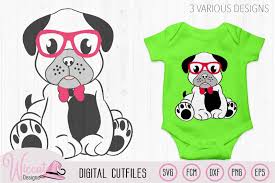 Download Pug Svg Dog Svg Hipster Svg Svg For Boys Boy Pug Svg Cute Dog By Wiccatdesigns Thehungryjpeg Com