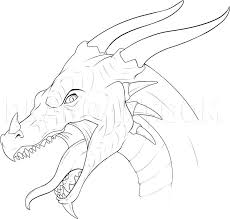 How To Draw A Dragon Head Step By Step Drawing Guide By Dawn Dragoart Com Dragon Drawing Easy Dragon Drawings Dragon Sketch Yawd provides for you free dragoart drawing cliparts. dragon drawing easy dragon drawings