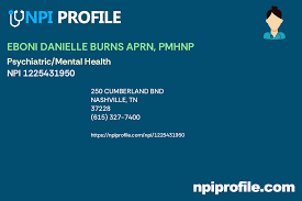 EBONI DANIELLE BURNS APRN, PMHNP