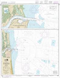 Noaa Chart Approaches To St Johns River St Johns River Entrance 11490