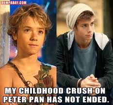 It Really Has Never Ended Peter Pan Funny Pictures Jeremy Sumpter