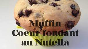 Recette Rapide Et Delicieuse Le Muffin Coeur Fondant Nutella Histoires Du Net Nutella Fondant Nutella Recette Facile