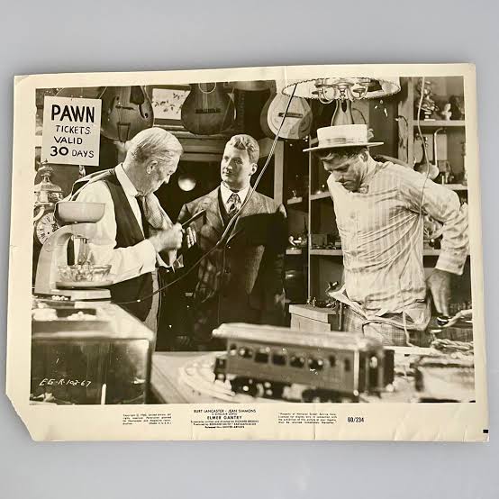 Burt Lancaster in “elmer Gantry”, Famed 1960 Movie Released by United  Artists! Vintage Photo! - Etsy