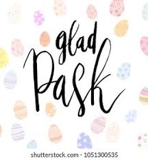 День дурака и glad påsk. Happy Easter Glad Pask Swedish Hand Stock Vector Royalty Free 1051300535