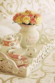 Nenuska Vintage Charm Facebook Plateau De The The De 5 Heures Tasse De The