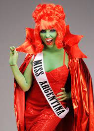 Miss argentina needs eveningwear and a sash. Womens Beetlejuice Style Miss Argentina Sash Ebay