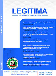 We did not find results for: Hak Perempuan Dan Hukum Keluarga Islam Eksplorasi Undang Undang Perkawinan No 1 Tahun 1974 Dan Khi Legitima Jurnal Hukum Keluarga Islam