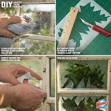 Use Contact Paper For Broken Glass Effect On Windows During Halloween Season Asylum Halloween Halloween Diy Halloween Deco