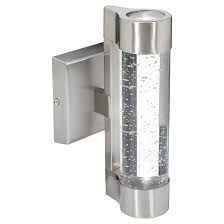 Check spelling or type a new query. Voltz Bubble Glass Led Wall Sconce Light Stainless Steel Amp105 Rnss Reno Depot