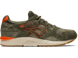 Men S Gel Lyte V Mantle Green Olive Canvas Sportstyle Asics Gel Lyte Asics Gel Lyte Iii