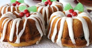 A rice krispies dessert will always have a place in our christmas desserts list. Christmas Mini Bundt Cakes Two Sisters