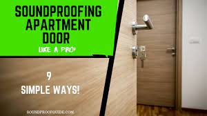 Learn how to soundproof your doors using panels, gaskets, and other simple tips below. How To Soundproof An Apartment Door 9 Temporary Options Youtube