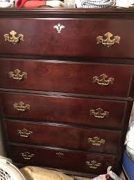 Antique Cherry Wood Dresser Made In Berlin Antique Appraisal Instappraisal