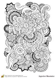 Coloriage D Un Superbe Mandala Tres Complexe Avec Un Melange De Fleurs Hugolescargot Com Coloriage Mandala Animaux Coloriage Coloriage Mandala