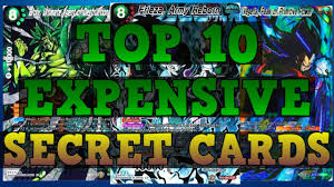 10 stadion termahal pesona gang dolly tempat protitusi terbesar di a. Top 10 Most Expensive Secret Rares In Dragon Ball Super Youtube