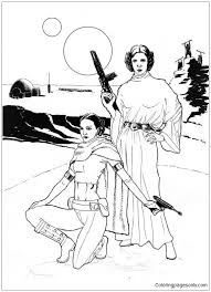 21 princess leia coloring pages selection. Star Wars Leia And Padme Coloring Pages Cartoons Coloring Pages Coloring Pages For Kids And Adults