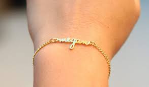 Skip to content skip to navigation. Get Personalized Name Bracelet Other Custom Made Gold Bracelets