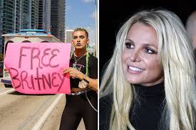 A free britney sign is decorated with chains outside of a court hearing concerning pop singer britney spears' conservatorship at the stanley mosk courthouse on thursday, feb. Britney Spears Crys For Two Weeks After Nyt S Framing Document New York Latest News
