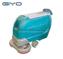 Factory Price Hand-Push Automatic Scrubber Walk-Behind Floor Scrubber for  Tile Cleaning