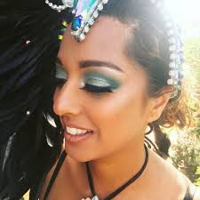 A really fun makeup for Notting Hill Carnival