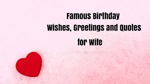Birthday Wishes Quotes For Wife With Love 5 Quotes Happy birthday wishes for wife. birthday wishes quotes for wife with