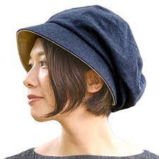 Casualbox Womens Sun Hat Organic Cotton Reversible Japanese Design Navy Awesome Products Selected By Anna Churchill Sun Hats For Women Hats Sun Hats