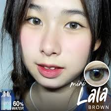 💋 มีค่าสายตา 💋 ilens Mini lala Gray Brown 💋 บิ๊กอาย สุดปัง คอนแทคเลนส์  รายเดือน มีอย แถมตลับฟรี เลนส์นิ่ม สวยปังมาก"
