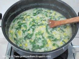 Rasa tradisional makin kental dengan tips. Resep Bubur Manado Si Campur Aduk Yang Nikmat Resep Masakan Makanan Masakan