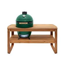 This artful coffee table design was inspired by quilts made by african american women in gee's bend, alabama, in the 1920s. Large Egg In Acacia Table Kit Big Green Egg