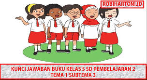 Kegiatan belajar dari rumah dilaksanakan melalui group chat sekolah atau aplikasi lain seperti zoom meeting, google meet, atau microsoft teams. Kunci Jawaban Buku Kelas 4 Sd Pembelajaran 5 Tema 2 Subtema 1 Robihartoni