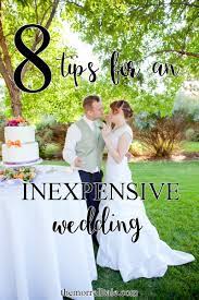 How To Have An Inexpensive Wedding The Morrell Tale Frugal Wedding Inexpensive Wedding Backyard Wedding