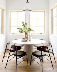 Shop wayfair for the best half circle dining table. Preston Round Dining Table Mcgee Co