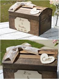 Ourwarm wedding card box for wedding reception, clear card boxes with lock, gift card box money box holder for reception anniversary shower rustic wedding decorations birthday graduation. 22 Creative Wedding Card Box Ideas Deer Pearl Flowers