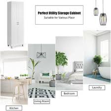 In solid northern white pine. Generic 2 Door Tall Storage Cabinet Kitchen Pantry Cupboard Organizer Furniture White