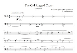 O that old rugged cross, so despised by the world, has a wondrous attraction for me in that old rugged cross, stained with blood so divine, a wondrous beauty i see The Old Rugged Cross Harp Column Music