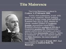 It was founded in 1990. Titu Maiorescu Omul AmbiÅ£ios Pasionat De CulturÄƒ 24 Ph Arte