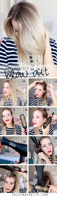 How To Blow Dry Your Hair With A Round Brush Twist Me Pretty Blow Dry Hair Round Brush Blowdry Hair Tutorial