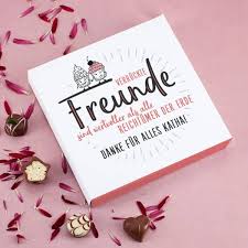 Pralinen Von Lindt Fur Freunde Text