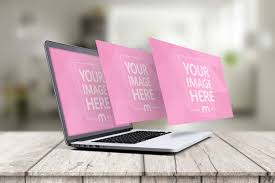 1000s of free images · easy to use · customizable templates 3d Website Screens Mockup Generator Mediamodifier
