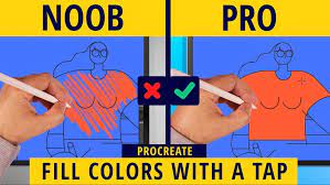 How To Fill Colors With A Tap In Procreate 2019 Procreate Tips Youtube Procreate Tutorial Procreate Color