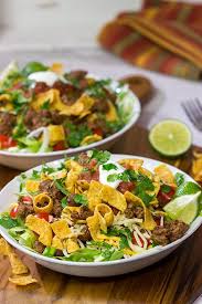 The restaurant also offers pizzas, salads, and coffee. Ground Beef Taco Salad Ready In Just 15 Minutes