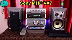 Sony Mhc Vx7 Mini Hi Fi Component System From 1999 Unboxing And Sound Test Youtube