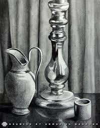 Black And White Still Life Drawing Still Life Pencil Drawing Still Life Drawing Still Life Sketch Still Life Pencil Shading