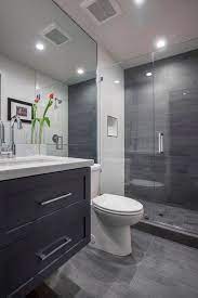 Grey is a popular color theme nowadays. Gray Bathroom Ideas Scandinavian Bathroom Ideas Modern Bathroom Designs Bathroomdeco Budget Bathroom Remodel Bathroom Remodel Master Small Bathroom Remodel