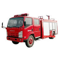 ISUZU NPR 4000 litres water Foam fire engine for sale